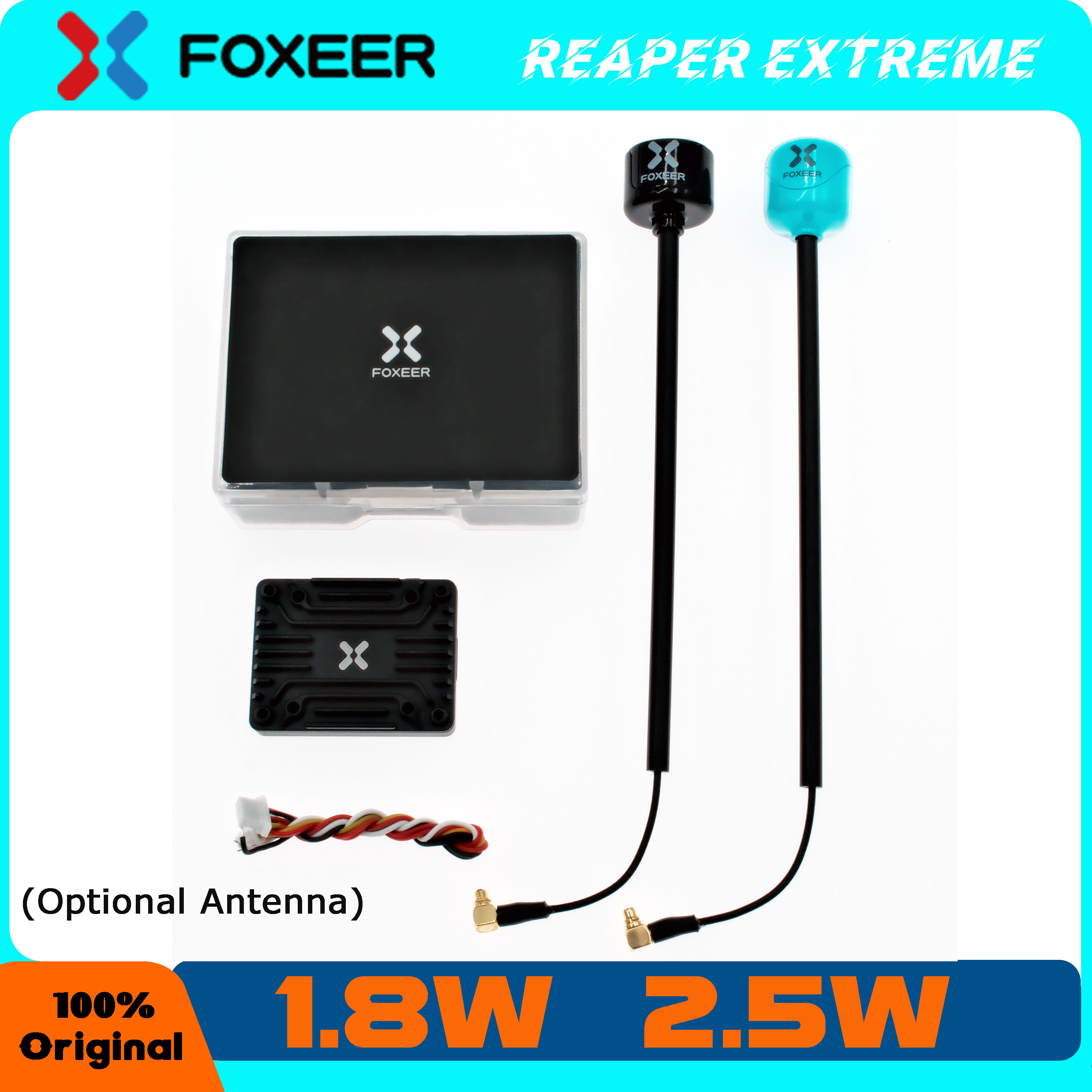 Foxeer Reaper Extreme 2.5W Vtx - Переключаемый передатчик Foxeer Reaper Extreme 2,5