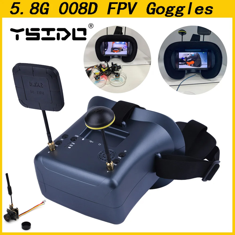 Skyzone Sky04O Pro Fpv Goggles - 008D 5,8G 40CH 4,3 дюйма 800*480