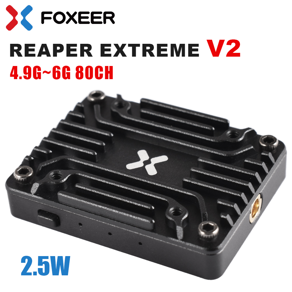 Foxeer 5.8G Reaper Extreme V2  – обзор и цена Foxeer Reaper Extreme 2.5W Vtx