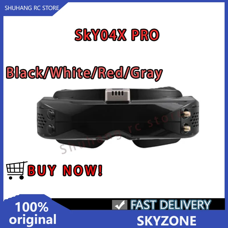Новые очки SKYZONE SKY04X PRO  – обзор и цена Skyzone Sky04X Pro Oled Fpv Goggles